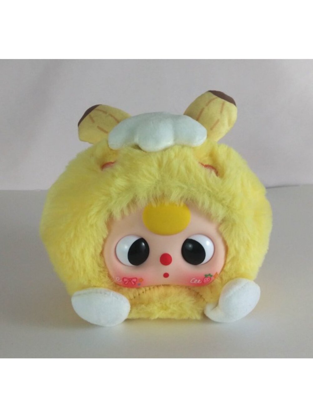 Animal Party Happy Ghost Baby Three Really Loves You Banana Rabbit 4" Plush